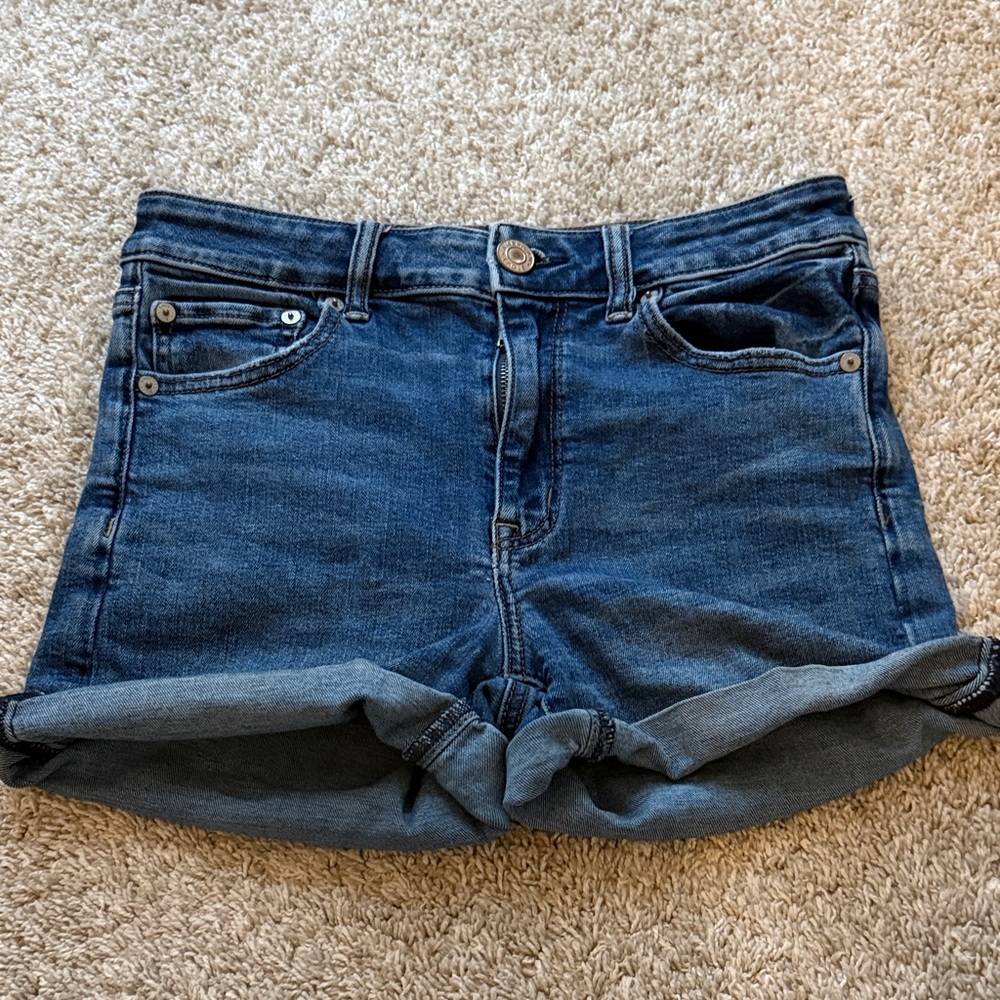 American Eagle Classic Blue Denim Women's Shorts